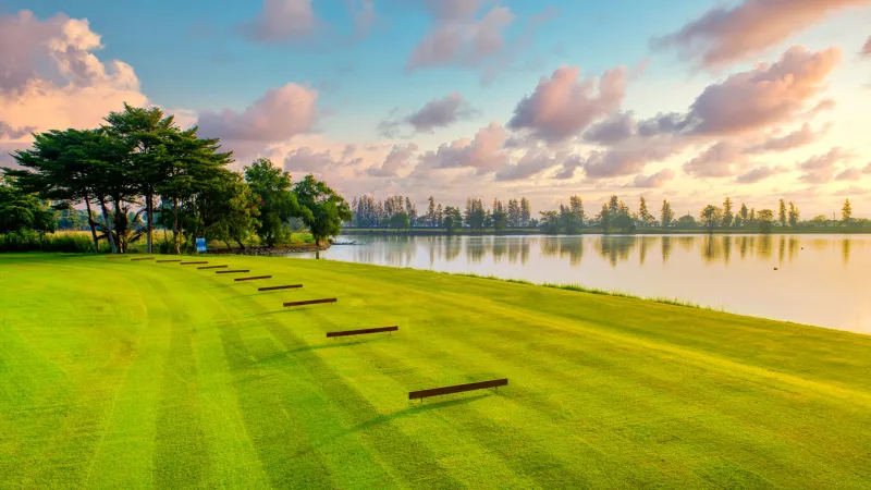 Subhapruek Golf Club Bangkok - Pete Dye design eau