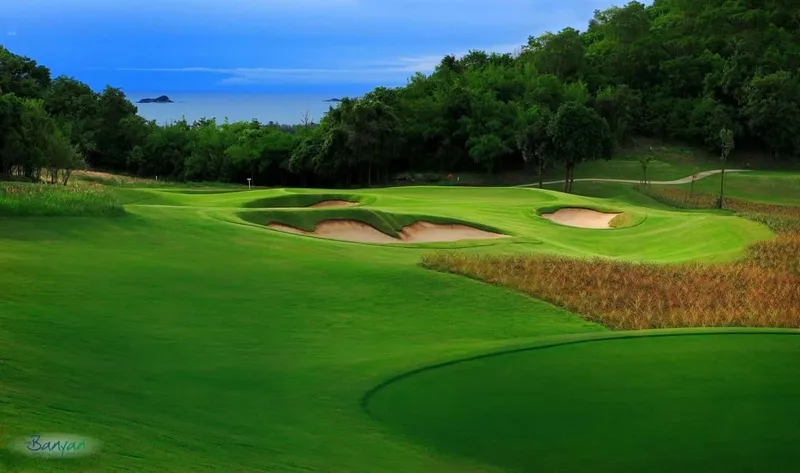 Pineapple Valley Golf Club - Vue collines Hua Hin